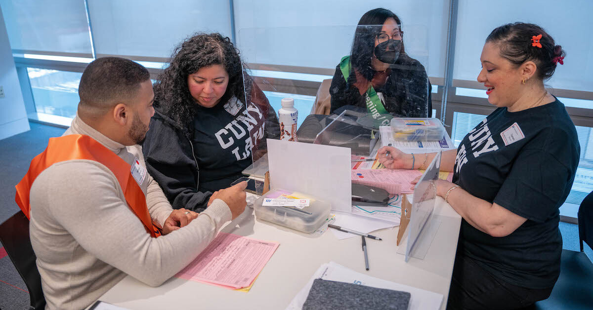 CUNY Law and Citizenship Now! staff and volunteers