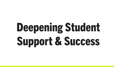 Link to efforts supporting student success and wellbeing at CUNY Law.