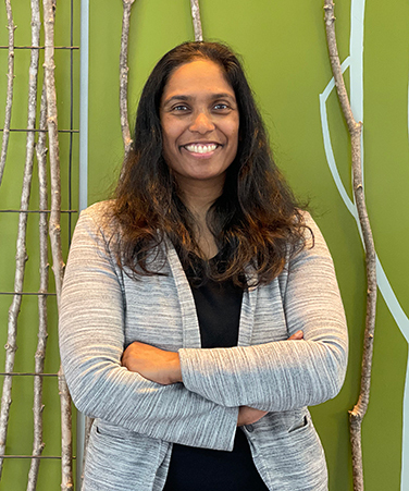 A headshot of Dean Sudha Setty