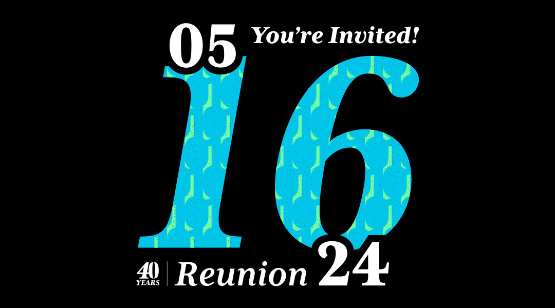 You're Invited! Graphic GIF 5/16/24 Reunion