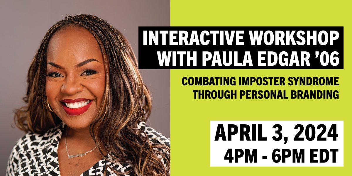 Interactive Workshop with Paula Edgar on April 3 2024 from 4-6PM