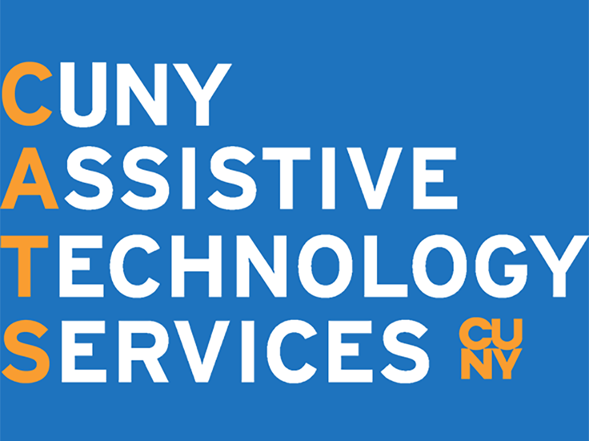 CATS CUNY Assistive Technology Services