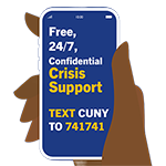 Crisis Support - Text CUNY